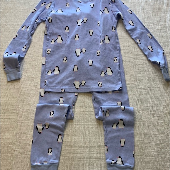 Carter's Purple Penguin Pajama Set - Picture 1 of 8